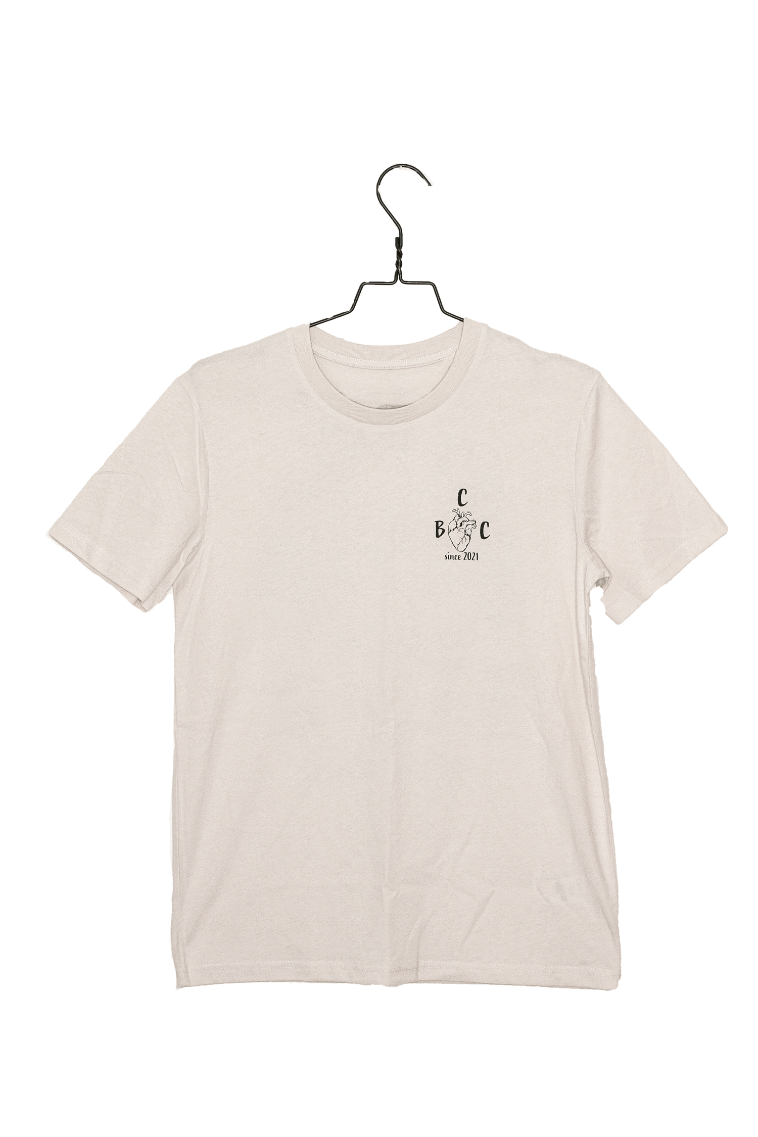 Organic 'My Heart belongs' Summer T-shirt / front print